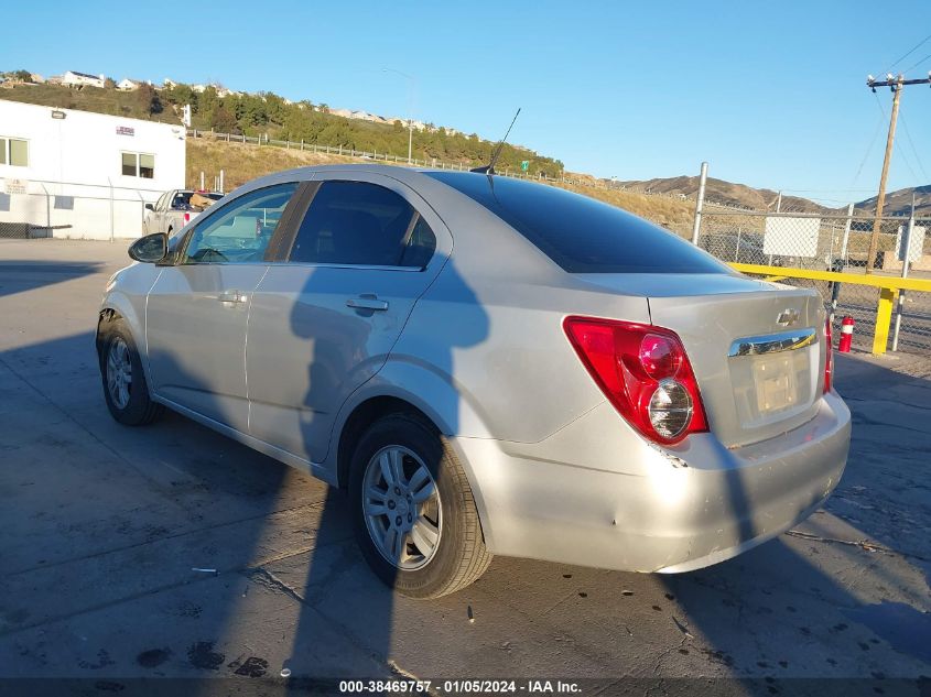 2014 Chevrolet Sonic Lt Auto VIN: 1G1JC5SG1E4233607 Lot: 38469757