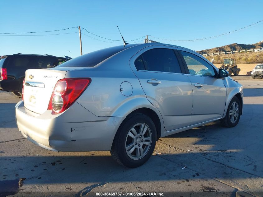 2014 Chevrolet Sonic Lt Auto VIN: 1G1JC5SG1E4233607 Lot: 38469757