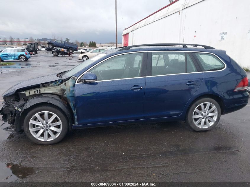 2014 Volkswagen Jetta Sportwagen 2.0L Tdi VIN: 3VWPL7AJ3EM606187 Lot: 38469834