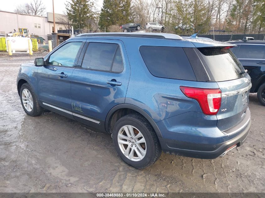 1FM5K8D81JGA61831 2018 Ford Explorer Xlt