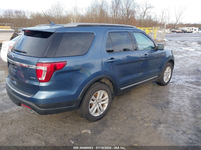 1FM5K8D81JGA61831 2018 Ford Explorer Xlt