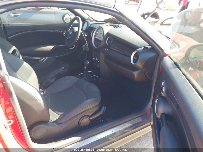 2013 MINI COUPE COOPER S WMWSX3C58DT466838