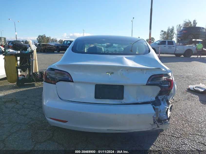 2021 Tesla Model 3 Standard Range Plus Rear-Wheel Drive VIN: 5YJ3E1EAXMF982696 Lot: 38469900