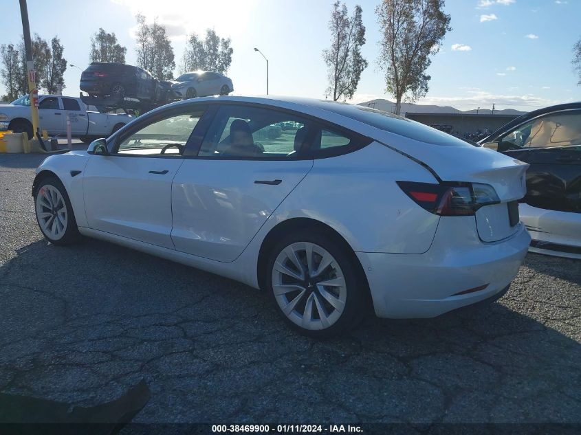 5YJ3E1EAXMF982696 2021 Tesla Model 3 Standard Range Plus Rear-Wheel Drive