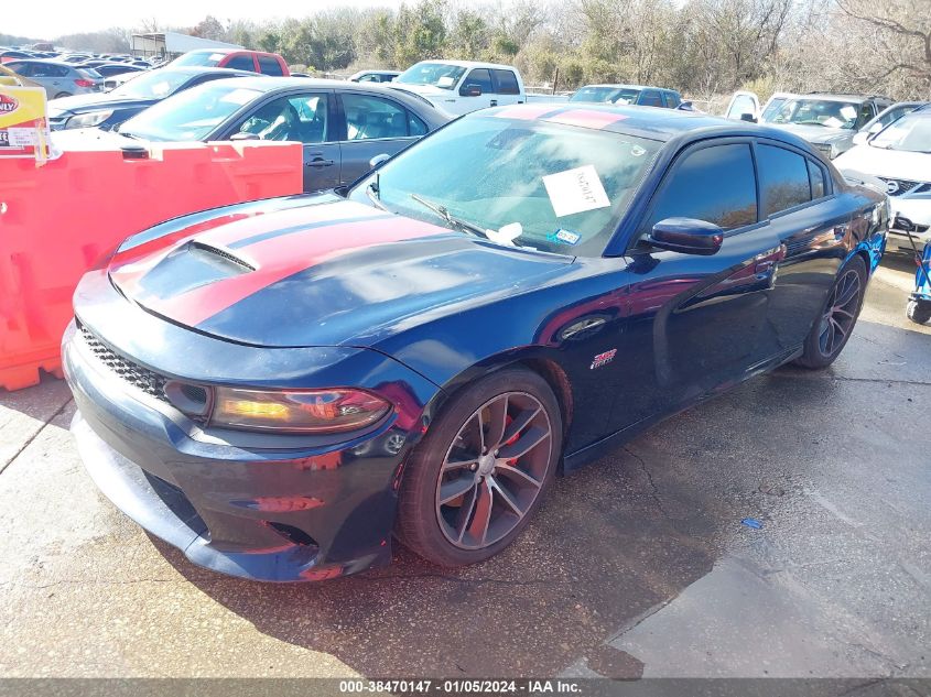 2016 Dodge Charger R/T Scat Pack VIN: 2C3CDXGJXGH283753 Lot: 40743935