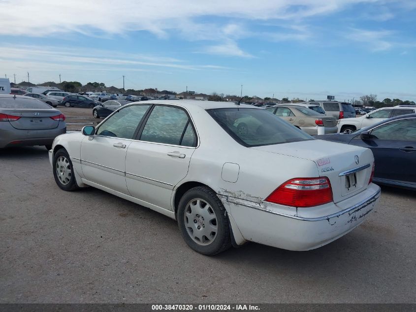 JH4KA96523C001827 2003 Acura Rl 3.5