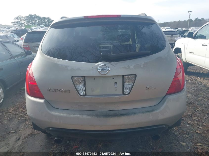 JN8AZ08T33W118171 2003 Nissan Murano Sl