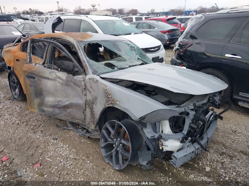 2022 Dodge Charger Sxt Rwd VIN: 2C3CDXBG2NH153605 Lot: 38470546