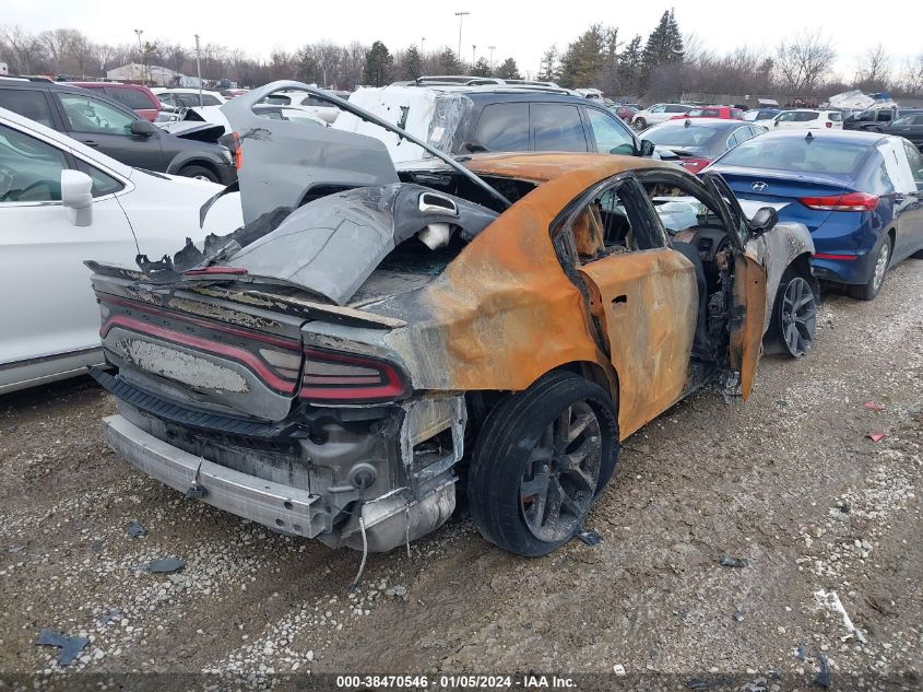 2022 Dodge Charger Sxt Rwd VIN: 2C3CDXBG2NH153605 Lot: 38470546