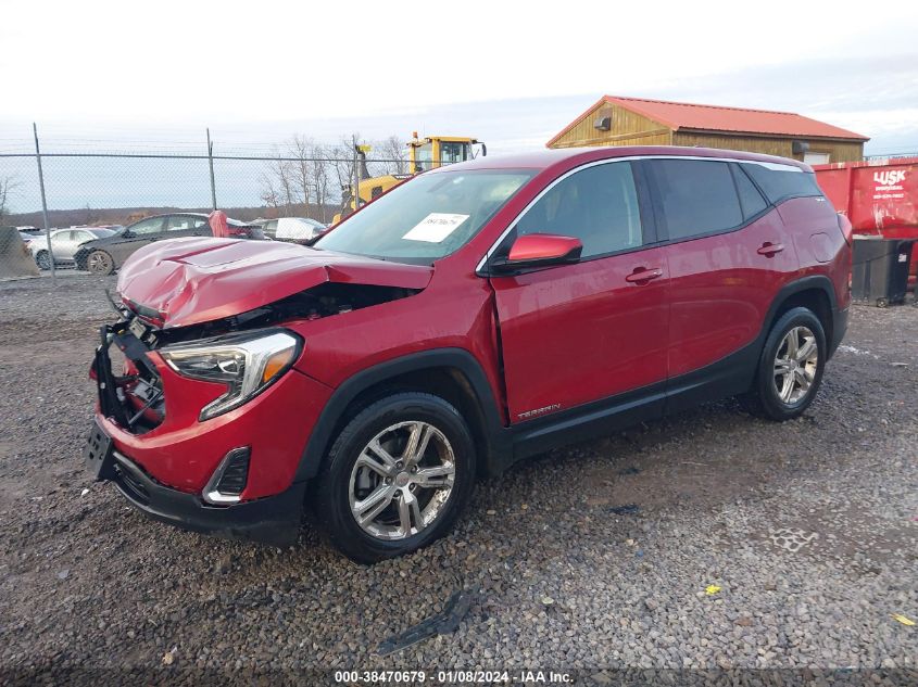 2018 GMC Terrain Sle VIN: 3GKALMEV7JL291452 Lot: 38470679