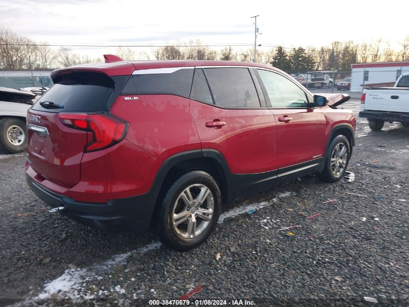 2018 GMC Terrain Sle VIN: 3GKALMEV7JL291452 Lot: 38470679