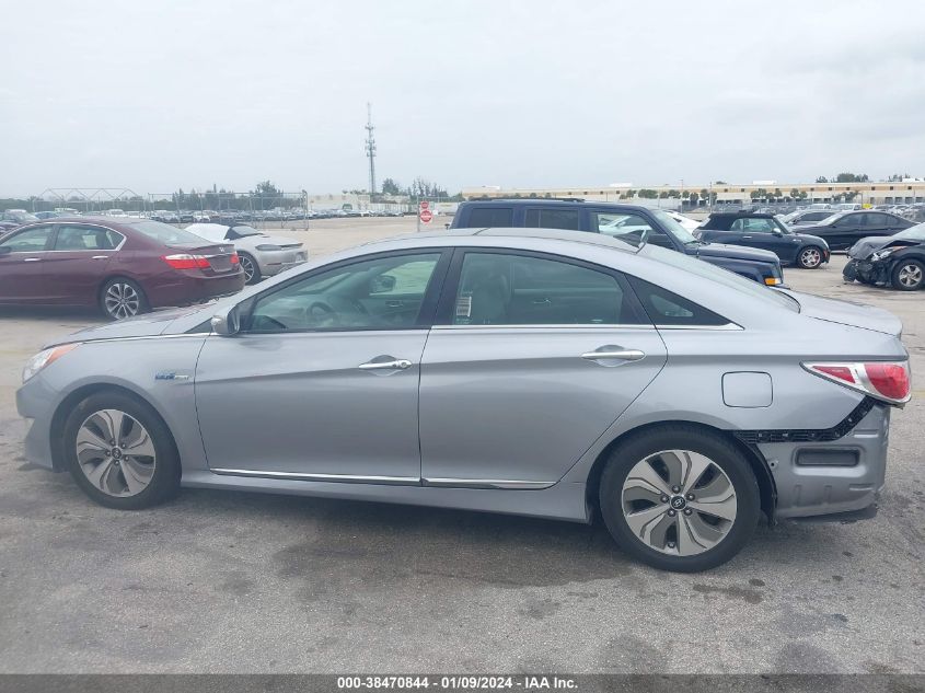 2014 Hyundai Sonata Hybrid Limited VIN: KMHEC4A42EA115895 Lot: 38470844