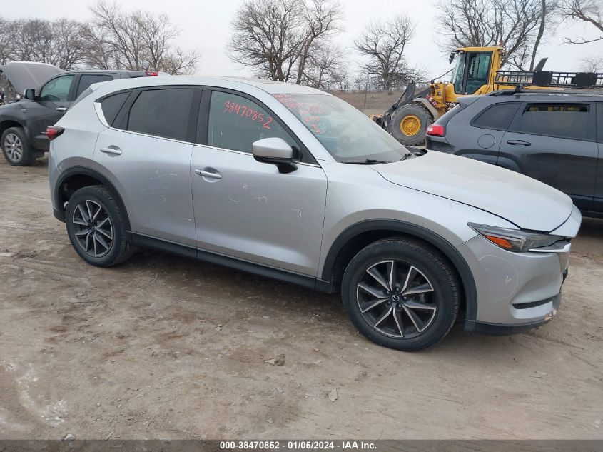 2018 Mazda Cx-5 Grand Touring VIN: JM3KFADMXJ0366468 Lot: 38470852