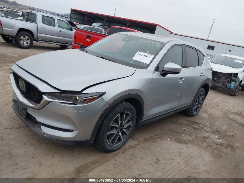 2018 Mazda Cx-5 Grand Touring VIN: JM3KFADMXJ0366468 Lot: 38470852