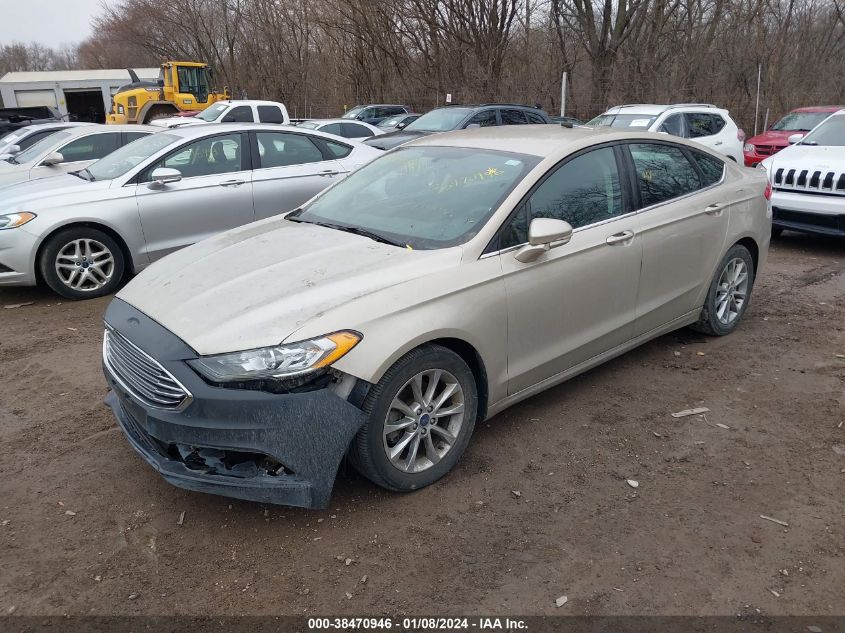 3FA6P0HD6HR144313 2017 Ford Fusion Se