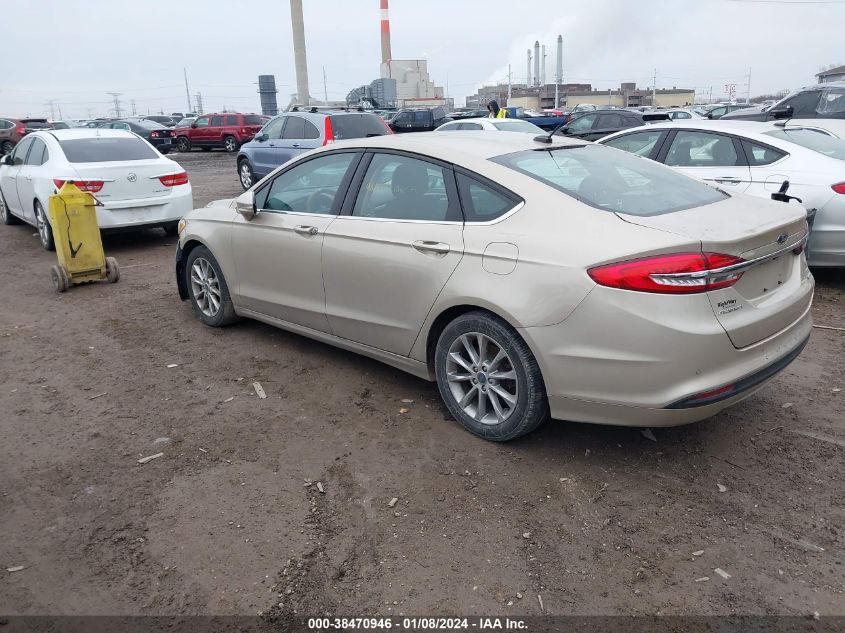 3FA6P0HD6HR144313 2017 Ford Fusion Se