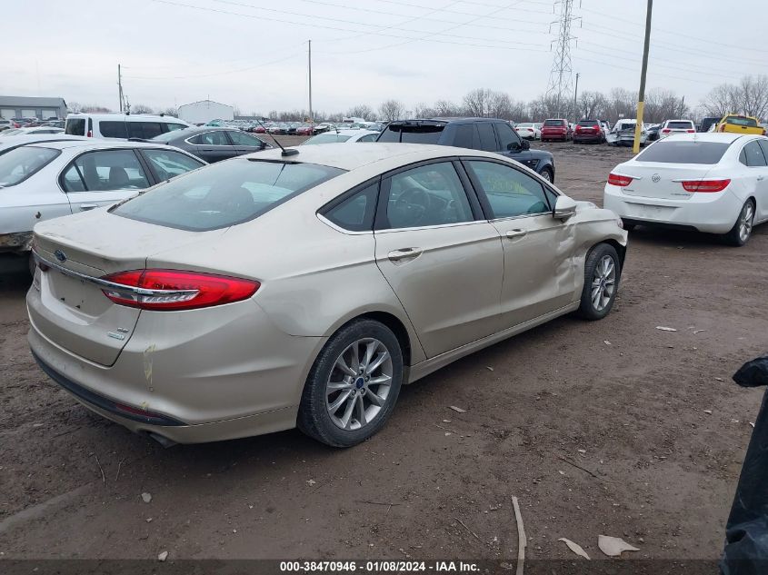 3FA6P0HD6HR144313 2017 Ford Fusion Se