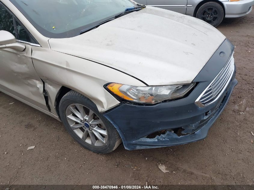 3FA6P0HD6HR144313 2017 Ford Fusion Se