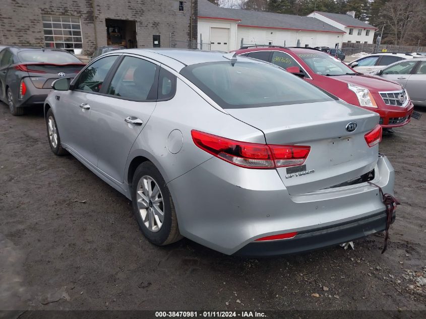 2017 Kia Optima Lx VIN: 5XXGT4L3XHG147410 Lot: 38470981