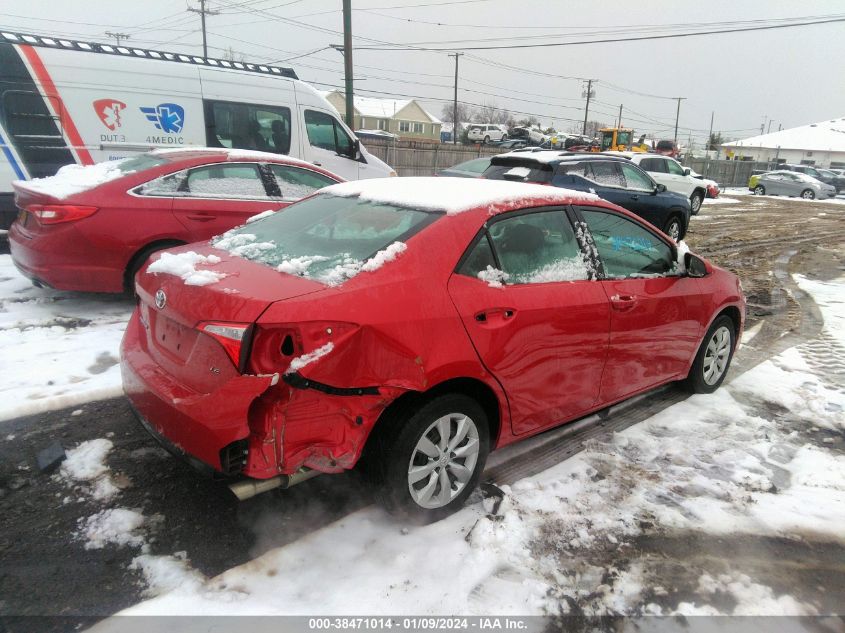 2016 Toyota Corolla Le VIN: 2T1BURHE9GC607421 Lot: 38471014