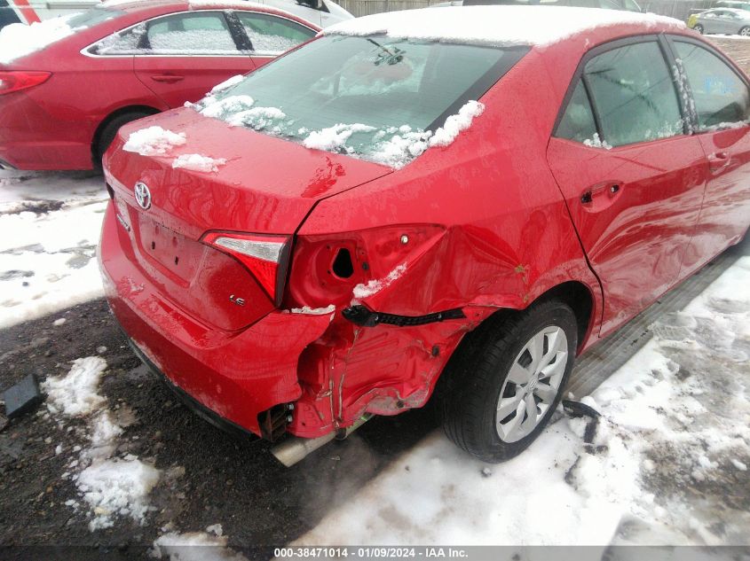 2T1BURHE9GC607421 2016 Toyota Corolla Le