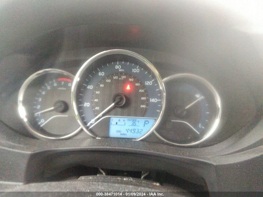 2T1BURHE9GC607421 2016 Toyota Corolla Le