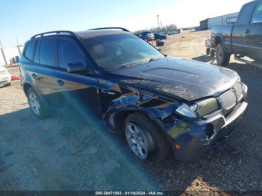 2007 BMW X3 3.0Si VIN: WBXPC93427WF18259 Lot: 38471083