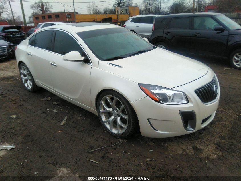 2012 Buick Regal Gs VIN: 2G4GV5GVXC9215700 Lot: 38471170