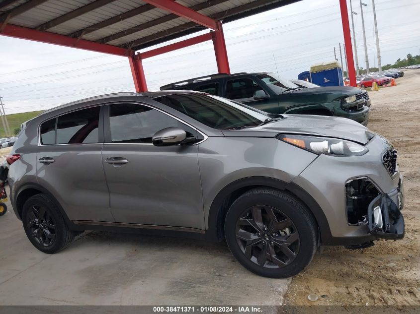 2021 Kia Sportage S VIN: KNDP63AC5M7847133 Lot: 38471371