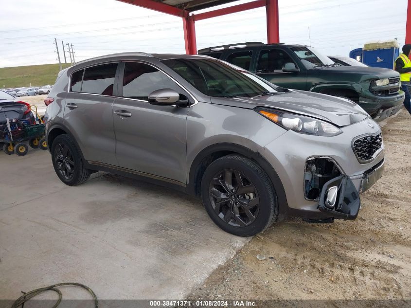 2021 Kia Sportage S VIN: KNDP63AC5M7847133 Lot: 38471371