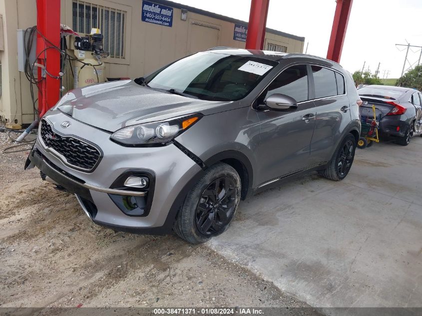 2021 Kia Sportage S VIN: KNDP63AC5M7847133 Lot: 38471371