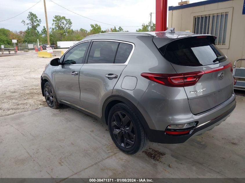 2021 Kia Sportage S VIN: KNDP63AC5M7847133 Lot: 38471371