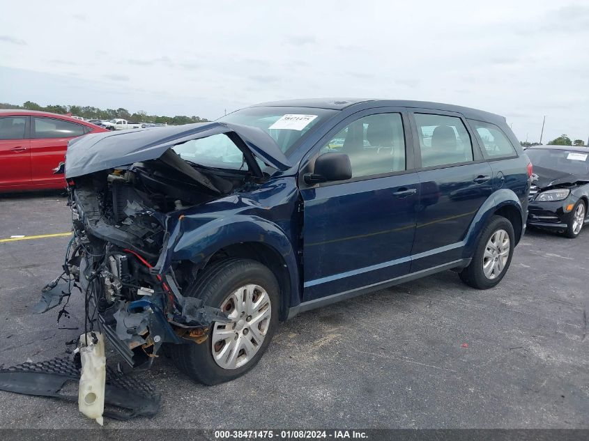 2013 Dodge Journey Se VIN: 3C4PDCAB7DT728248 Lot: 38471475