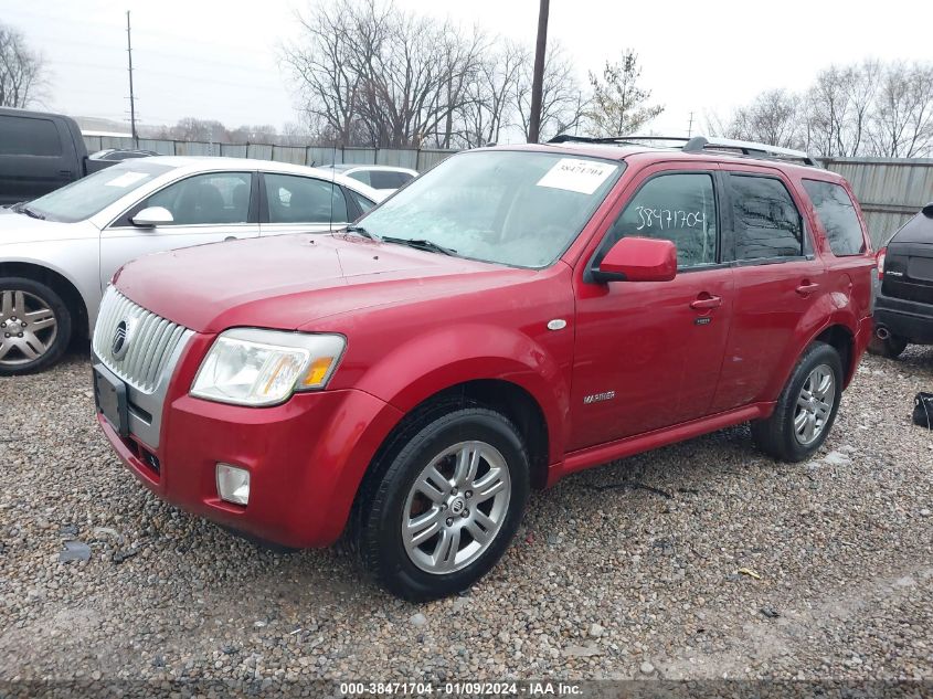 2008 Mercury Mariner Premier VIN: 4M2CU87178KJ31497 Lot: 38471704