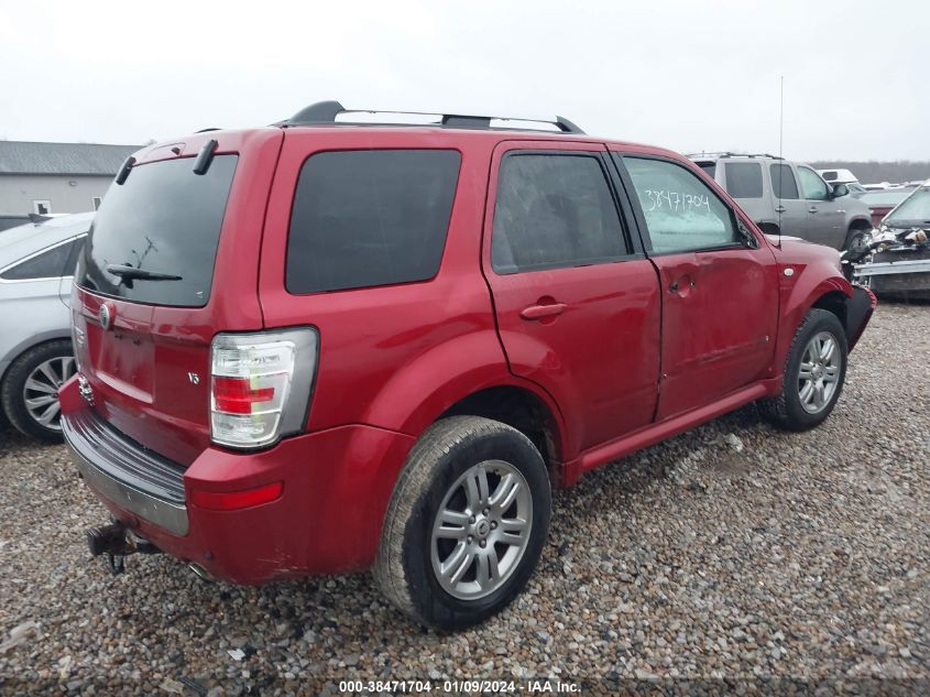 2008 Mercury Mariner Premier VIN: 4M2CU87178KJ31497 Lot: 38471704