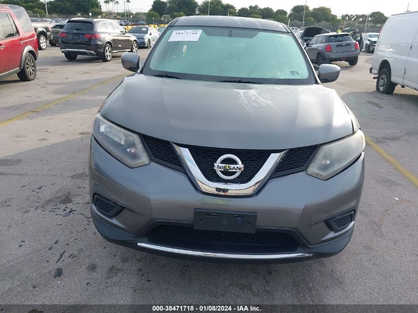 2016 Nissan Rogue S VIN: JN8AT2MT4GW001806 Lot: 38471718