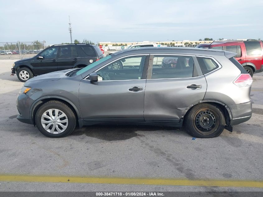 2016 Nissan Rogue S VIN: JN8AT2MT4GW001806 Lot: 38471718