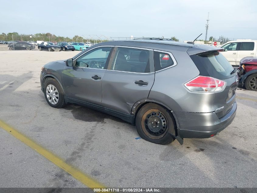 2016 Nissan Rogue S VIN: JN8AT2MT4GW001806 Lot: 38471718