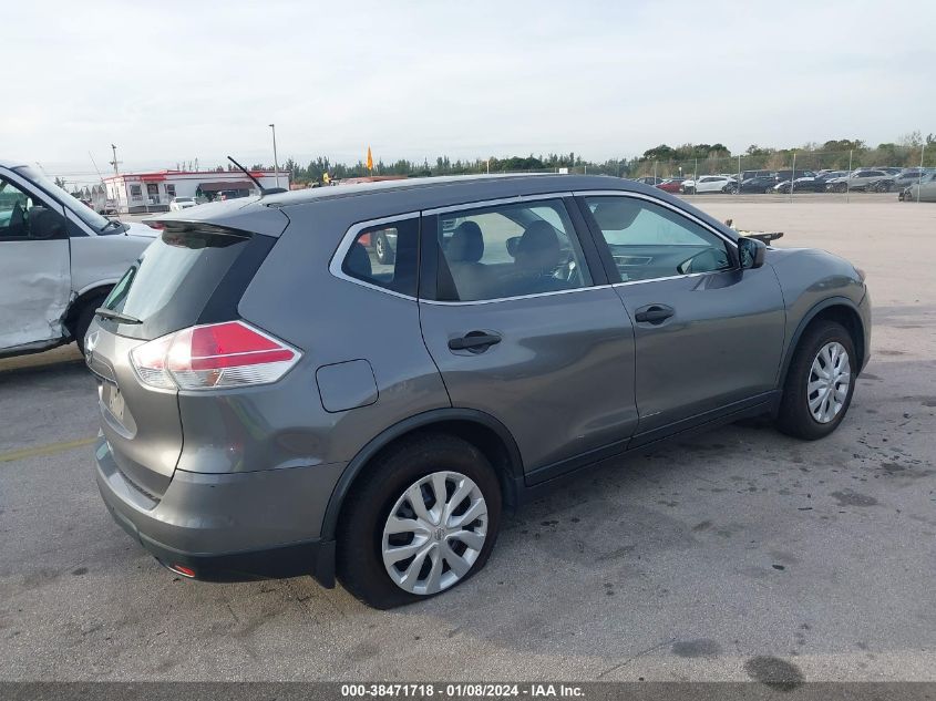 2016 Nissan Rogue S VIN: JN8AT2MT4GW001806 Lot: 38471718