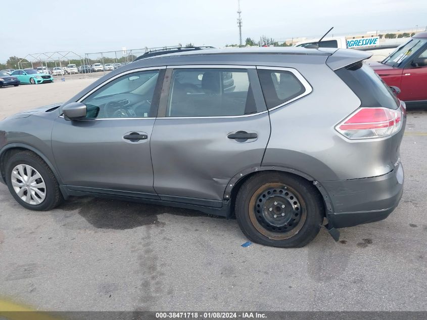 2016 Nissan Rogue S VIN: JN8AT2MT4GW001806 Lot: 38471718