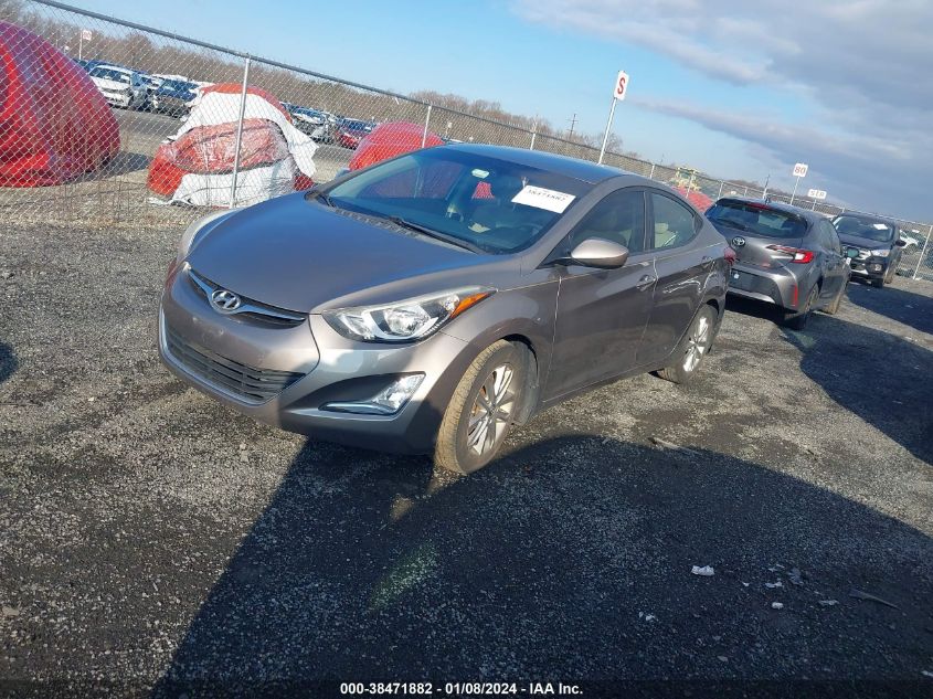 2014 Hyundai Elantra Se VIN: 5NPDH4AE9EH545510 Lot: 38471882