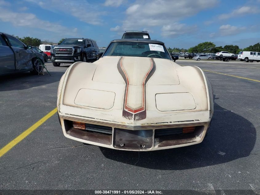 1G1AY8766BS414020 1981 Chevrolet Corvette