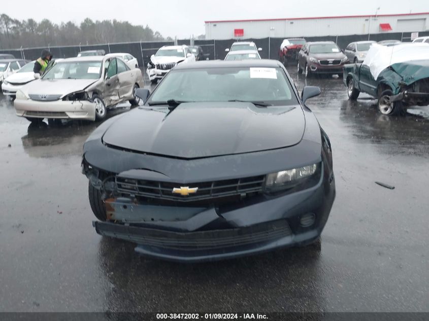 2014 Chevrolet Camaro 2Ls VIN: 2G1FA1E33E9149055 Lot: 38472002