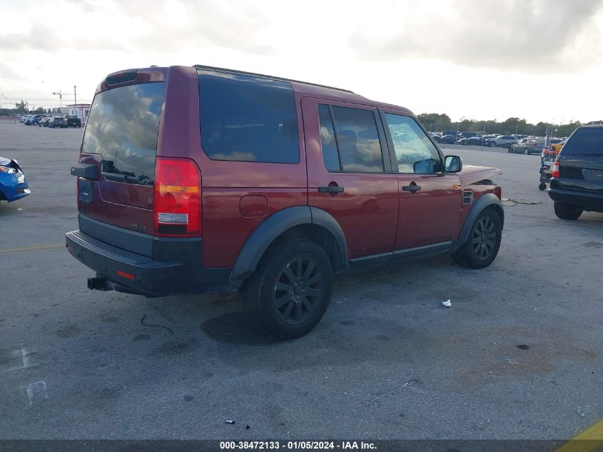 2006 Land Rover Lr3 V8 Se VIN: SALAD25446A360111 Lot: 38472133