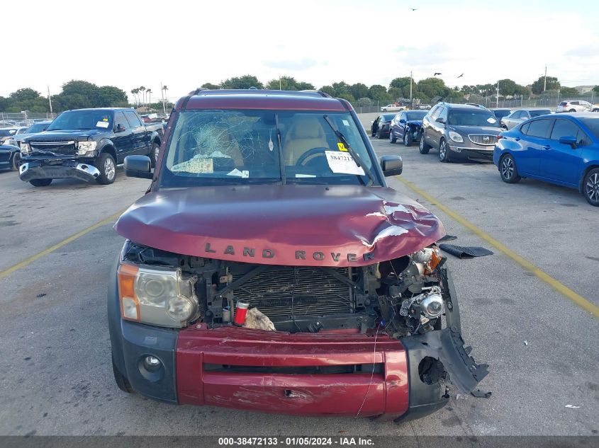 2006 Land Rover Lr3 V8 Se VIN: SALAD25446A360111 Lot: 38472133