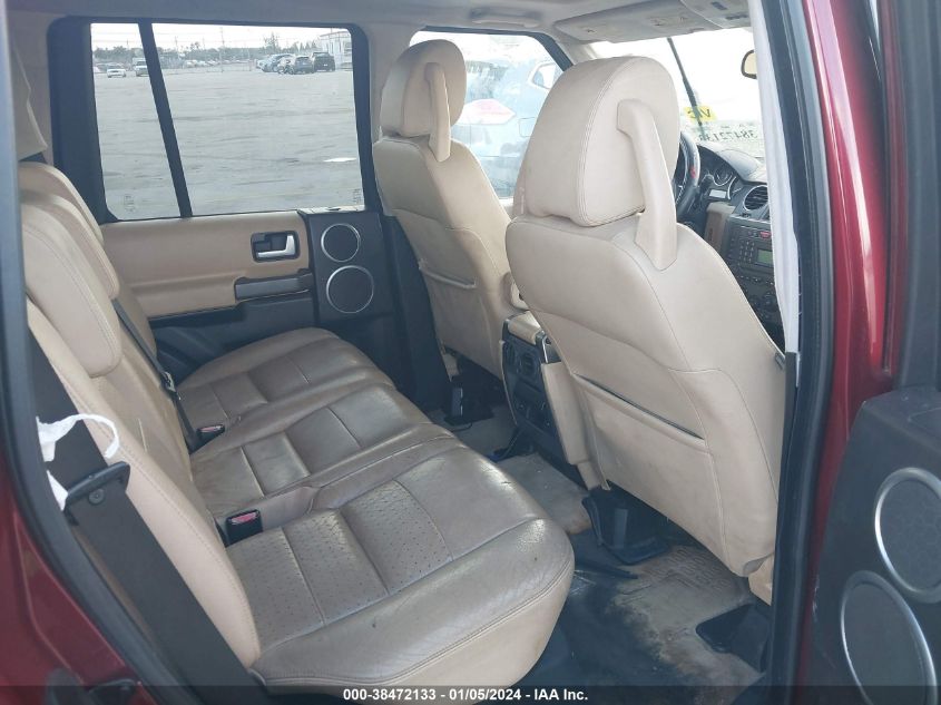 2006 Land Rover Lr3 V8 Se VIN: SALAD25446A360111 Lot: 38472133