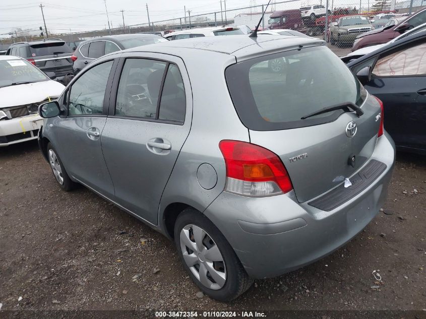 2009 Toyota Yaris VIN: JTDKT903795262631 Lot: 38472354