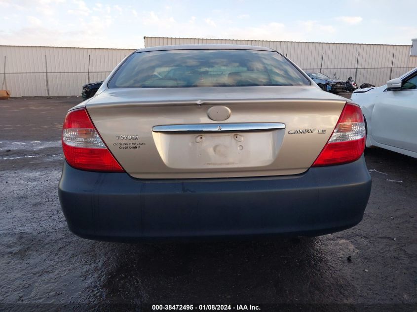 JTDBE32K130234324 2003 Toyota Camry Le