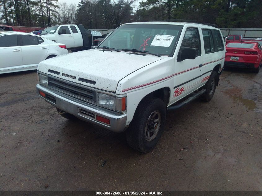 1991 Nissan Pathfinder Xe/Se VIN: JN8HD17Y7MW011349 Lot: 38472680