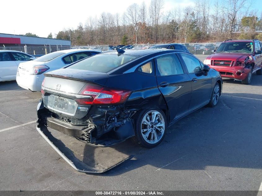 JHMZC5F3XJC015214 2018 Honda Clarity Plug-In Hybrid Touring